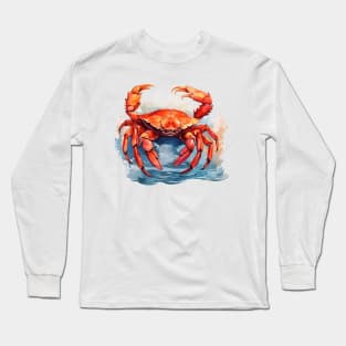 Red Crab Long Sleeve T-Shirt